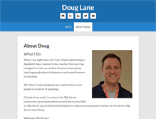 Tablet Screenshot of douglane.net